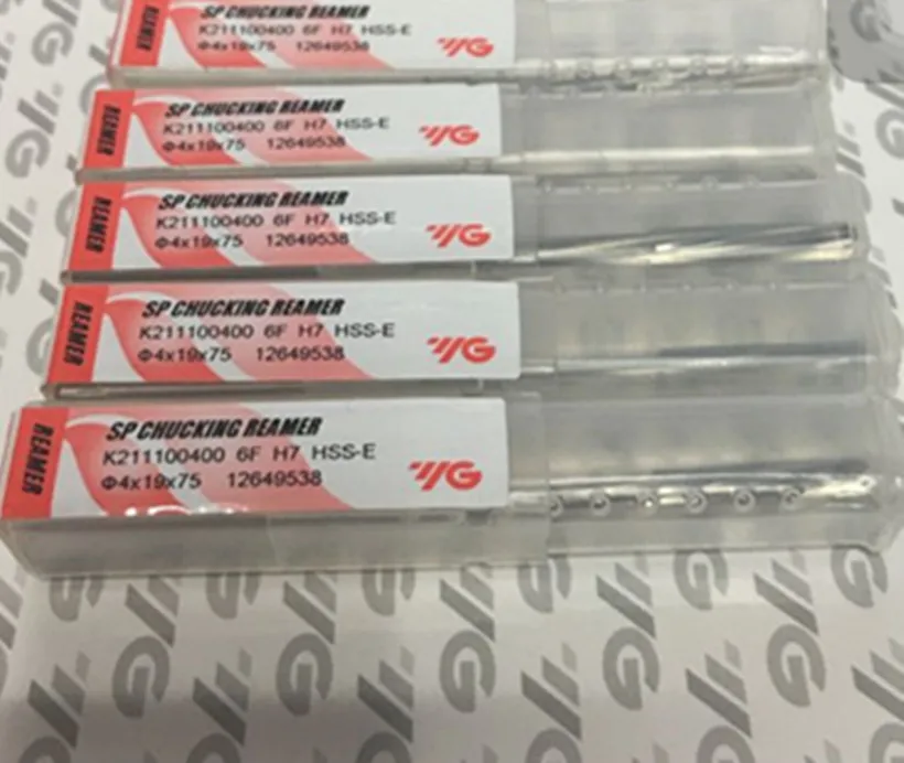 D2.0-D20.0 100% original Korea YG-1 K2111 HSS-E precision H7 Left spiral Reamer Processing: stainless steel and steel, etc 2
