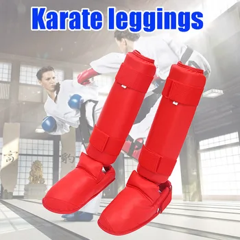 Karate Leggings Scheenbeschermers Boksen Kickboksen Shin Wreef Protectors Training Enkel Bewakers EDF88 Karate Leggings Scheenbeschermers Boksen Kickboksen Shin Wreef Protectors Training Enkel Bewakers EDF88