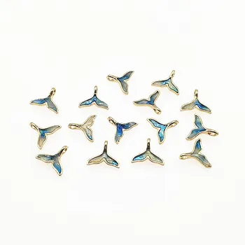 

New arrival! 12x14mm 100pcs Copper Fishtail shape Charm/Connector for Earrings Making/DIY parts,Jewelry Finding & Component