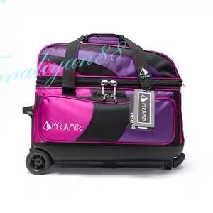 Pyramid bowling bag bowling double balls bag Roller accessary