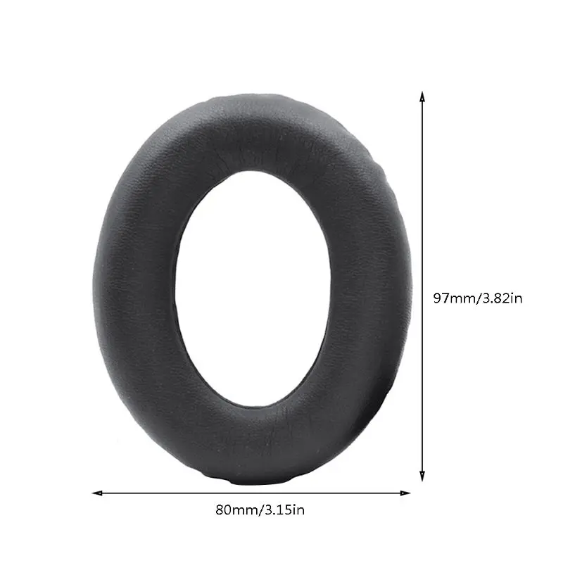 Free shipping 1Pair Leather Ear Pads Soft Headphone Cushion Cover for Bo se NC700 Headphones