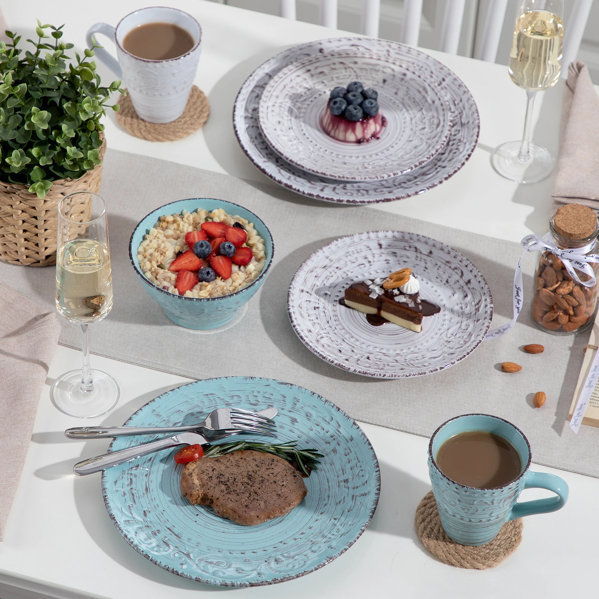 Stoneware Tableware, Vancasso Tableware