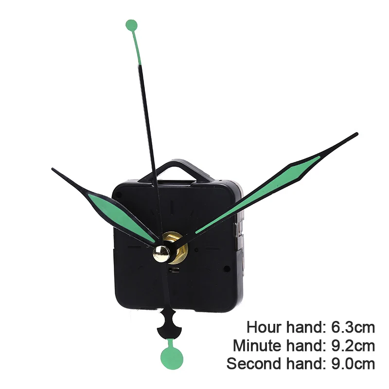 green hands Battery Operated Clock replacement set parts clock guts DIY 