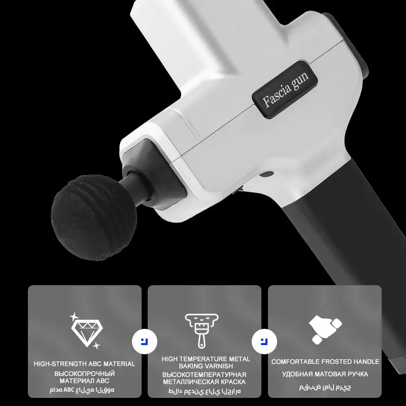 Пожизненная гарантия Массажный пистолет массажер для мышц тела терапия