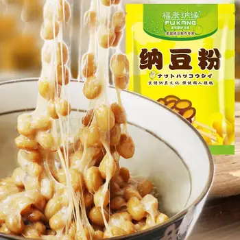 

High Quality 100% Natural Natto Extract Nattokinase Powder For Making Sticky Fermented Soybeans