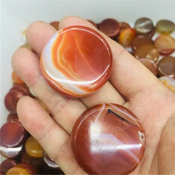 

Natural sardonic agate handle with onyx design agate decoration 2pc