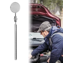 

Car Angle View Pen Automotive Inspection Hand Repair Tools Car Telescopic Detection Lens Portable Round Mirror Extending