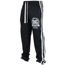 HEFLASHOR, брендовые новые спортивные штаны для мужчин, модные спортивные штаны для пробежек, фитнеса, повседневные свободные спортивные штаны на шнурке, мужские военные штаны