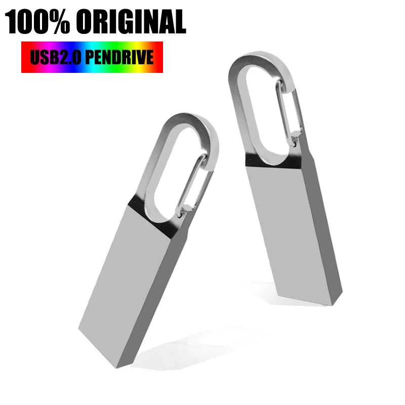 Металлический флеш-накопитель USB 128GB Memoria Usb 64GB 32GB 16GB 8GB Pendriv/Flashdrive Chiavetta USB 2,0 Stick
