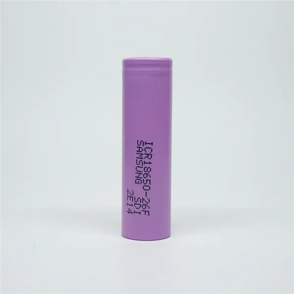 2 шт SAMSUNG 18650 2600mAh аккумуляторная батарея