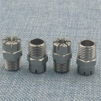 

Stainless steel round head blower air knife blown porous six-hole eight-hole nozzle,1/4"6/8 pcs Hole Compressed Air Spray Nozzle