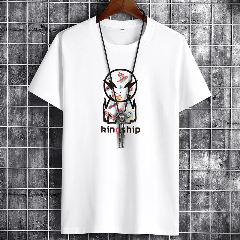 

Summer New Fashion T Shirt for Men 2021 Hip Hop Anime Clothing Harajuku Retro Oversized Manga Goth Streetwear Vintage T-shirt