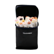 TOUCHNEW, 24 цвета, набор тонов кожи, художественные маркеры, ручка художника, двойная головка, спиртовая кисть манга, ручка для раскрашивания