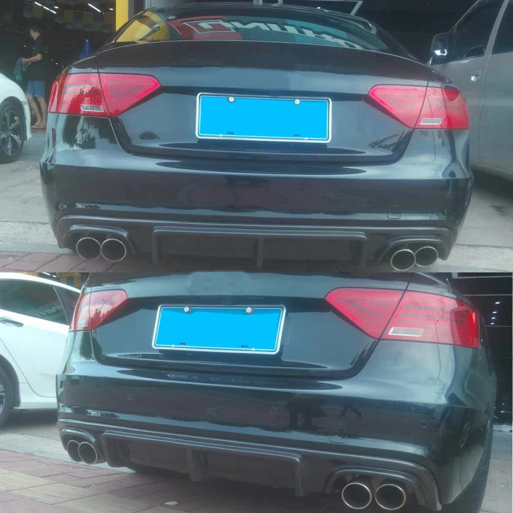 Автомобильный задний бампер диффузор спойлер для Audi A5 Sline S5 Coupe 2012 2016 Кабриолет