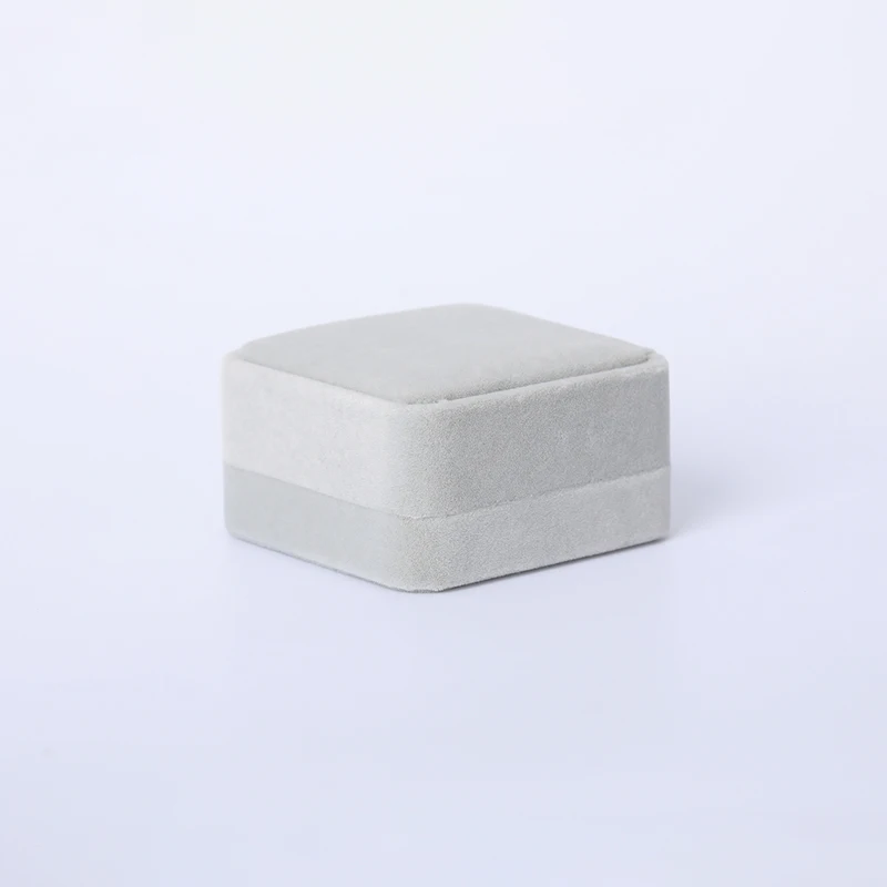 

Small Suede Gift Box For Necklace Bracelet Jewelry Display Packaging Box
