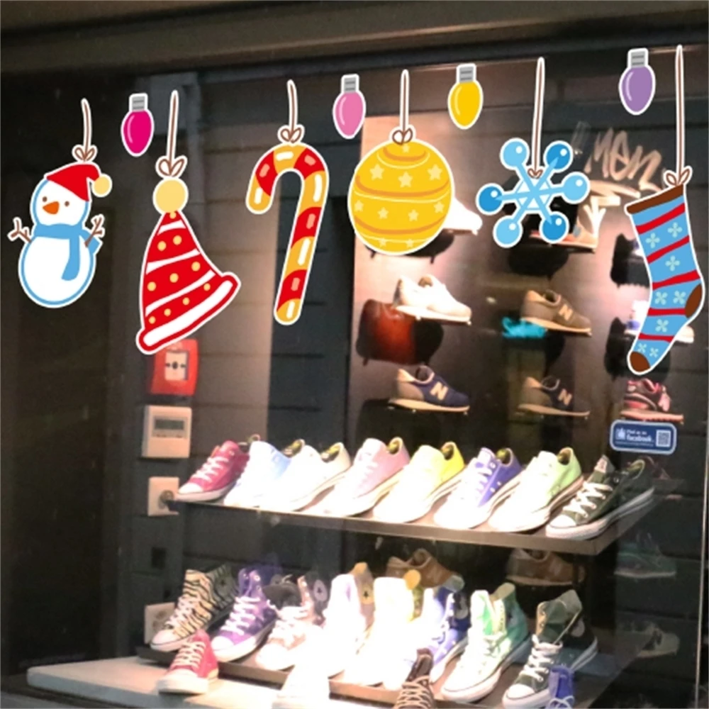 Рождественский постер чулок снежинка снеговик картина Кулон висячий значок