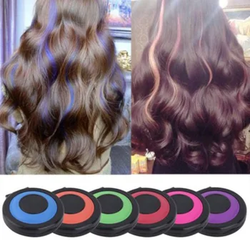 

2019 Temporary Hair Dye Powder Set Reusable Portable Washable Fast Safe Dyeing Hair