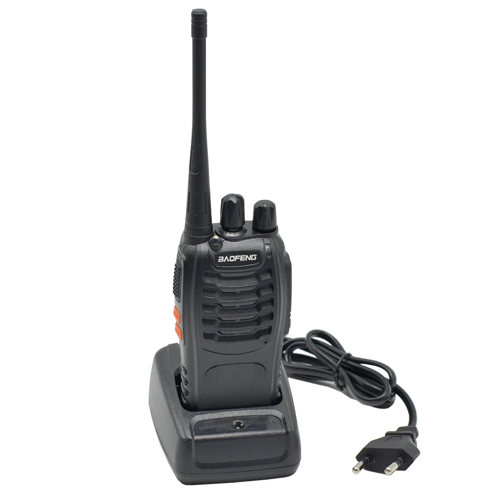 2 шт./лот Baofeng 5 Вт BF-888S Walkie Talkie UHF 400-470 МГц двухсторонний радиоприемник 16 канальный портативный радиопередатчик