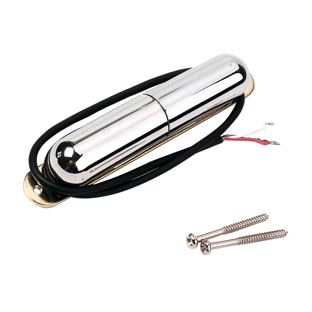 Guitar Sound Coil Lipstick Pickup High Quality Improve Music Perform Chrome