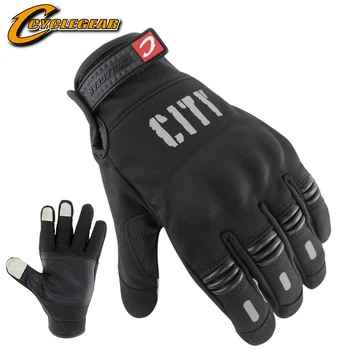 

City motorcycle full finger gloves phone Touch Design cycling guantes Sport Protect cover Cyclegear CG669