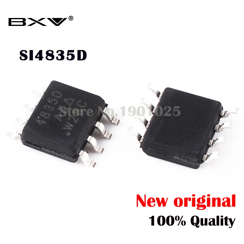 10 шт. SI4835D 4835D лапками углублением SOP-8 MOSFET