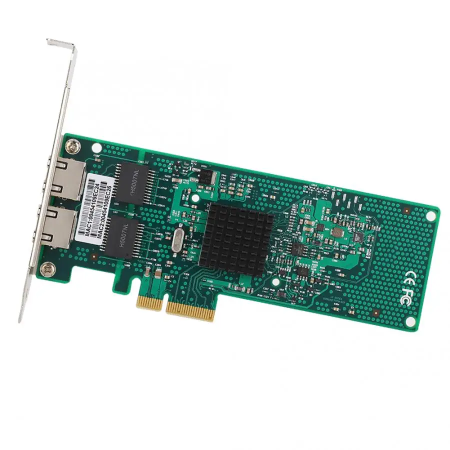 For For Broadcom BCM5709 PCI-E X4 Dual-port Gigabit Ethernet Network Card 10/100/1000Mbps For Server PC Desktop Network Card