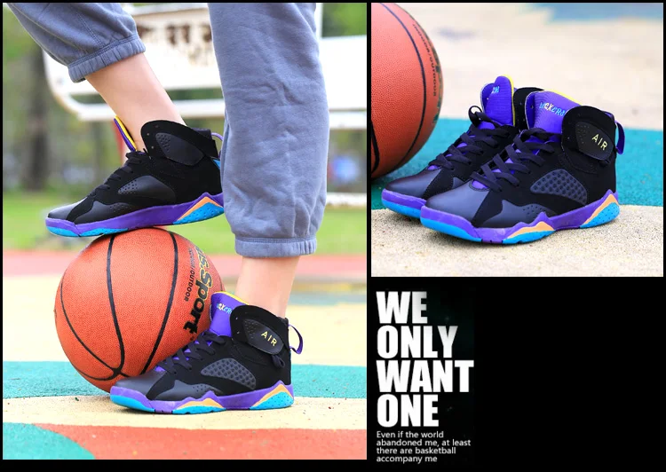 Новинка, стильные высококачественные дышащие противоударные баскетбольные кроссовки с высоким берцем, мужские Нескользящие баскетбольные кроссовки Jordan Basket, zapatillas hombre