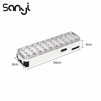 

30*LED Flashlight Working Light Built-in Battery EU Plug Inspection Flashlamp High Brightness Torch Lantern For Camping/Fishing