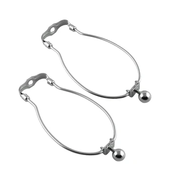 

2pcs Solid Lamp Harp Lighting Accessories Home Decor Practical For Floor Light Detachable Non Slip Guard U Shape Iron Plating