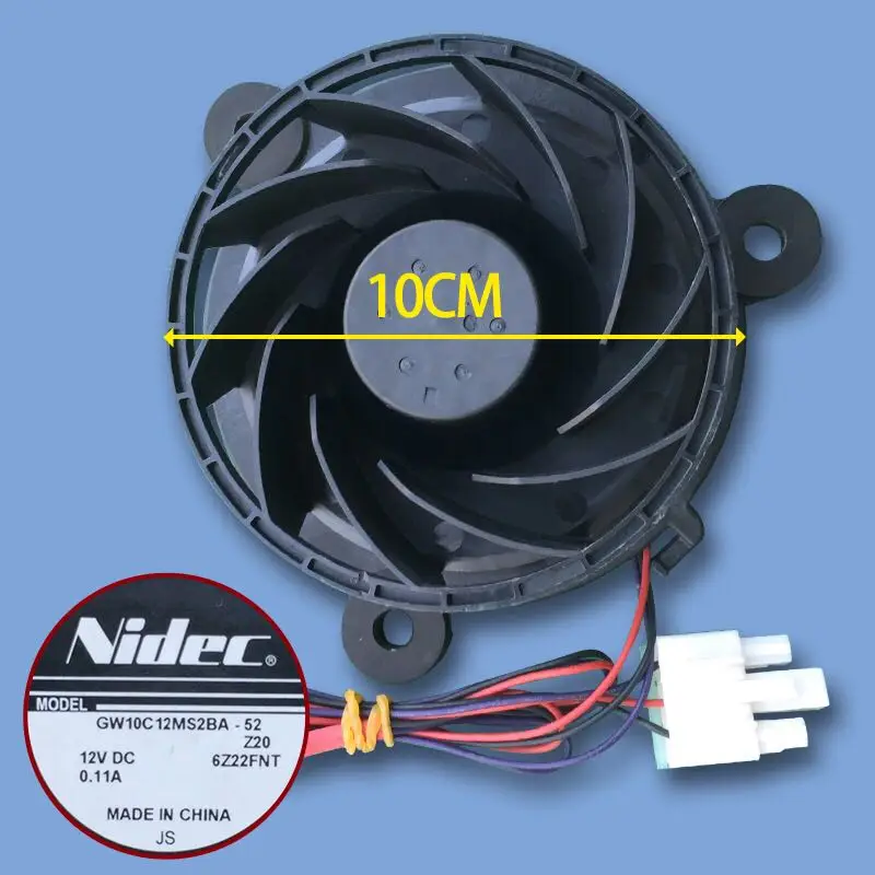 Новый охлаждающий вентилятор для холодильника GW10C12MS2BA-52 12 В постоянного тока 0 11 А