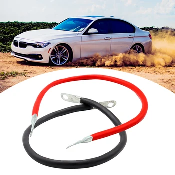 

2Pcs 5 Gauge 100A Copper Battery Ground Cable Wire System Terminal Kit Negative Connectors for RV Car Boat клемы на аккумулятор