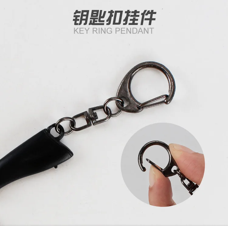 Mini Alloy Model Gun Children Creative Model with Key Ring Pendant Gun Game Related Products Toy Multi-Selectable
