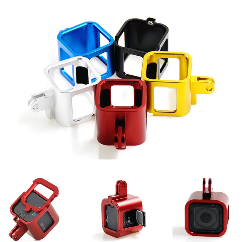 hero 4 5 sessão câmera protetor quadro