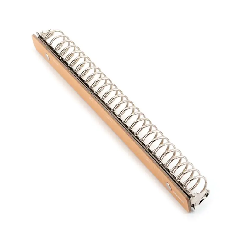 

B5 26 Holes Metal Loose Leaf Binder Clip Hinged Ring Calendar DIY Album Storage