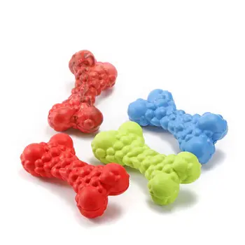 

Training Molar Bone Dog Toy Resistance Bite Rubber Pet Dog Toy