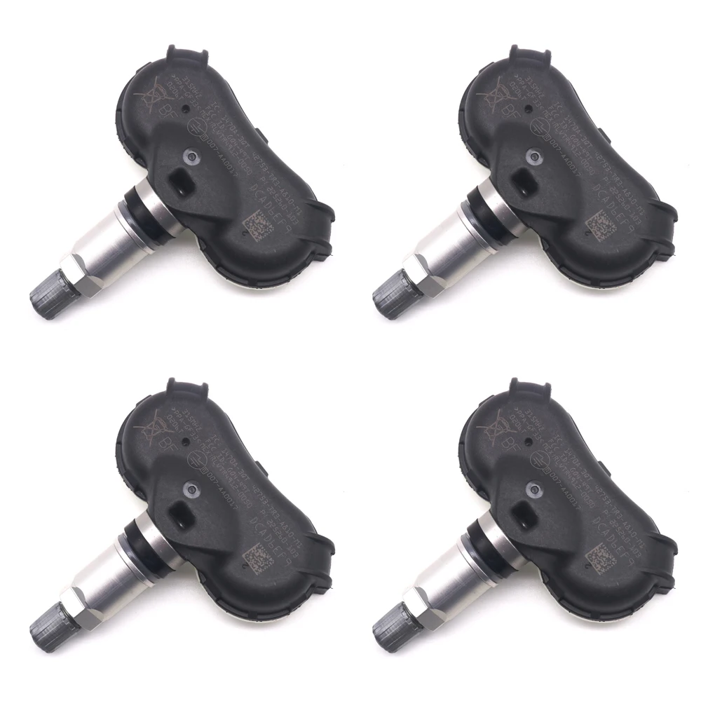 Датчик давления в шинах 42753-TR3-A81 TPMS сенсор для ACURA CSX HONDA FIT ODYSSEY 315 МГц TPMS датчик шин - Цвет: (4PCS)S42753-TR3-A81
