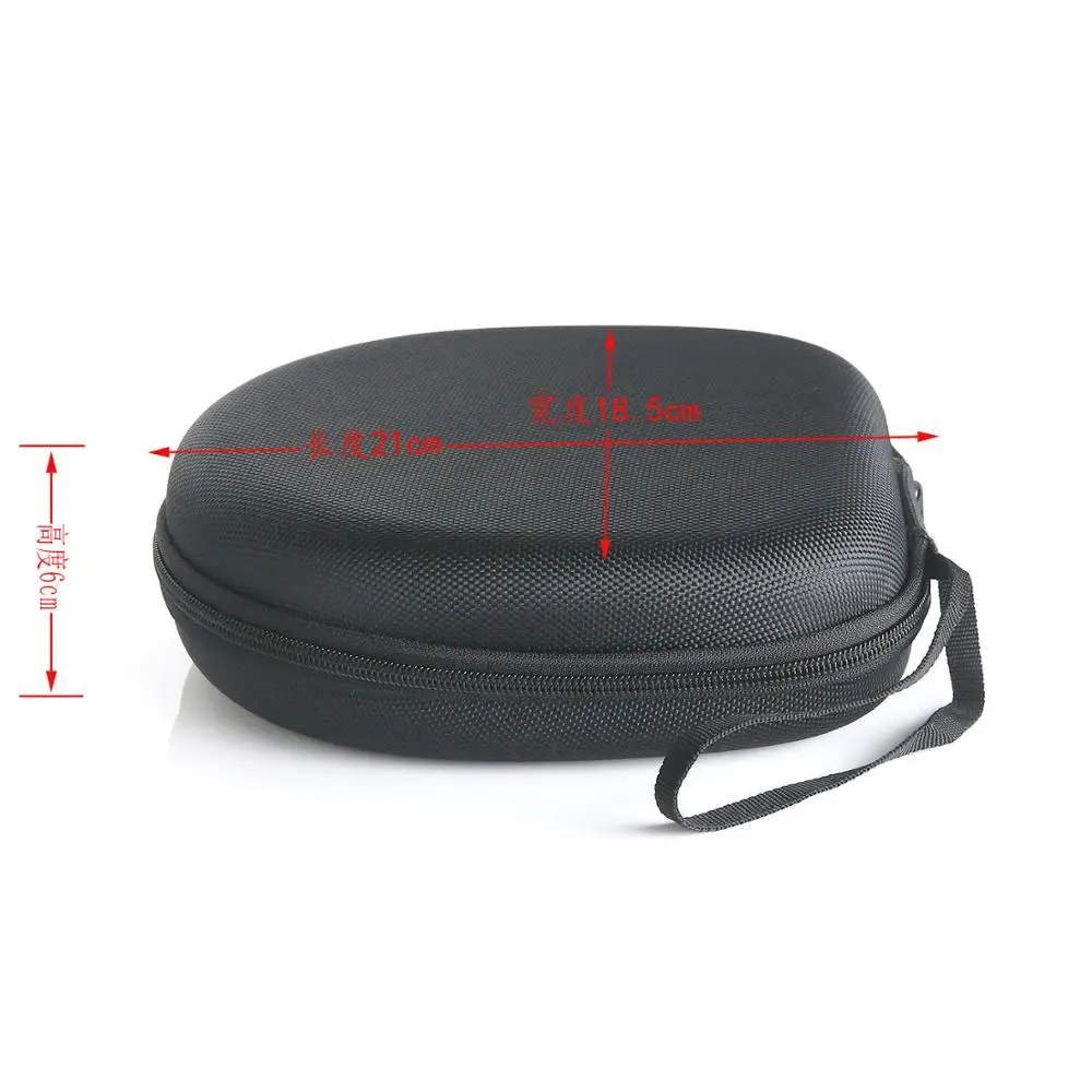 Чехол для наушников большого размера жесткий/Дорожная сумка с пространством Audio