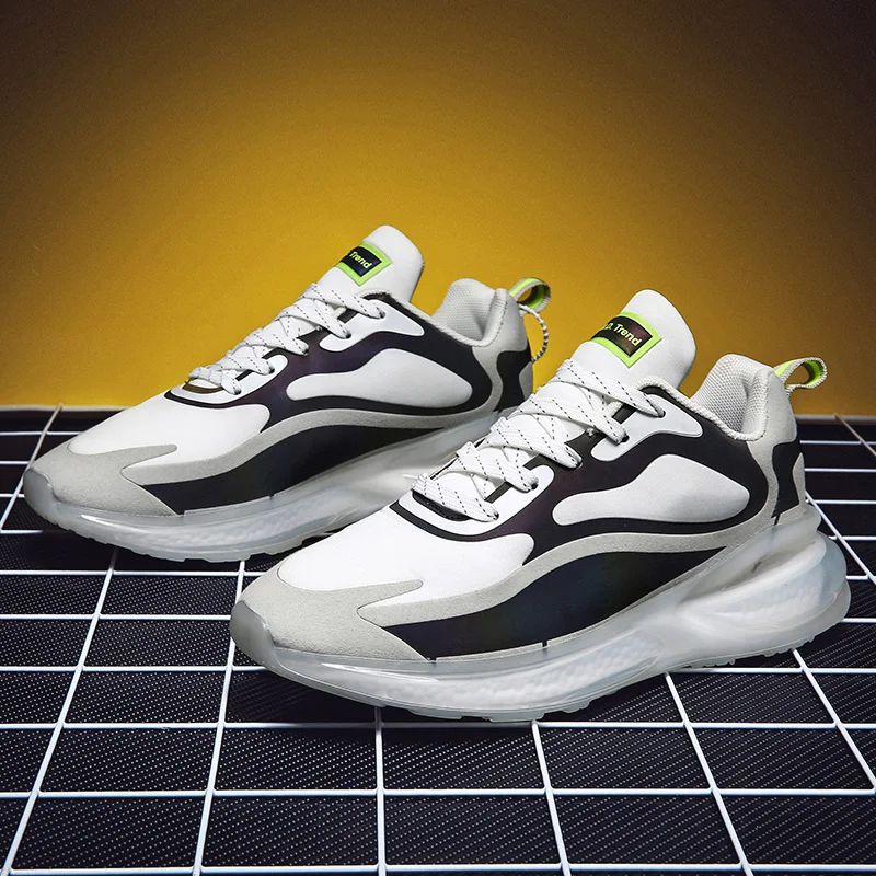 Autumn and winter new fashion small coconut sneakers luminous casual running shoes