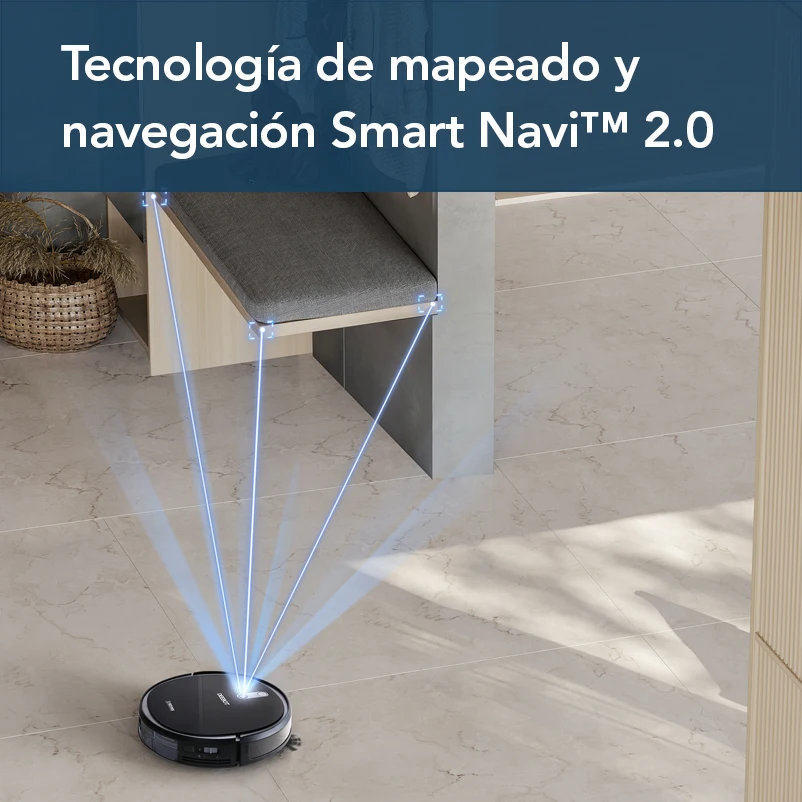  ECOVACS DEEBOT 715 Intelligent Robot Vacuum Cleaner Smart Navi 2.0 Suction MAX sucks and Scrub 2 in - 33041859593