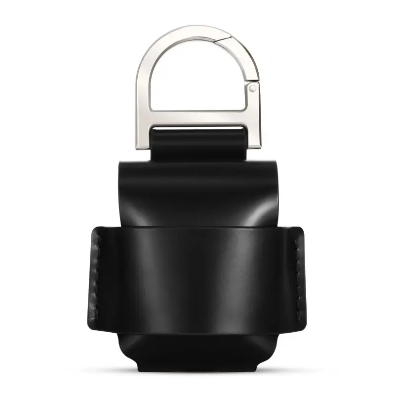 Кожаный чехол для Apple Airpods Pro 3 защитная сумка с крюком кожаный сплошной цвет анти-осень беспроводной Bluetooth гарнитура чехол