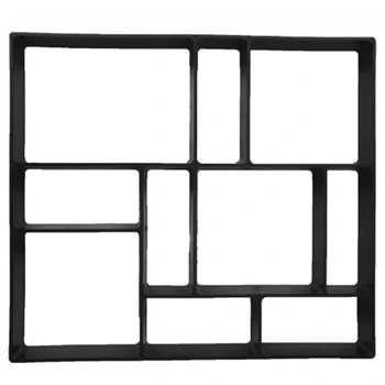 

CSS Concrete Mould Road Maker Mould DIY Reusable Concrete Paving Mould Cement Brick Mould Stone Garden Floor Road Paving