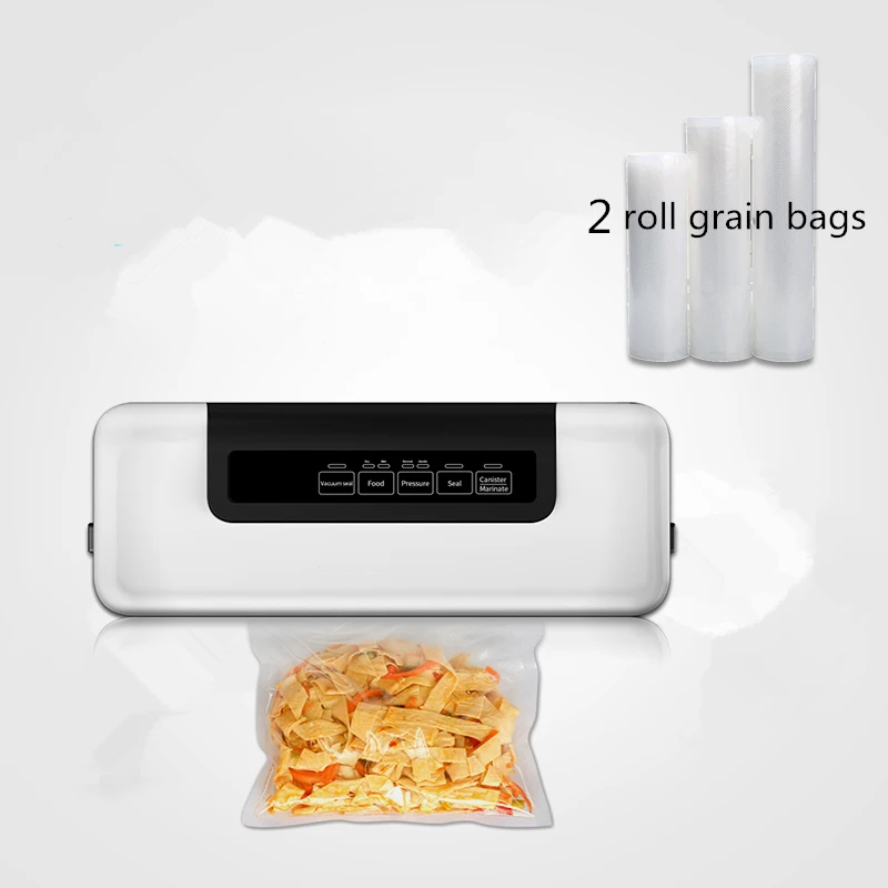 AODEJU Household Multi-function Vacuum Sealer Packaging Machine 220V/110V Packer Include 10pcs Bags For Food Save | Бытовая техника