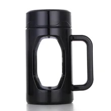 Пластиковая стеклянная чайная чашка с двойными стенками, портативная чайная чашка Watre Srparation, Офисная чашка для путешествий, чашка для воды, чашка для кофе, капучино