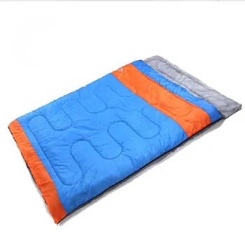 

Adult Waterproof Outdoor Mountaineering Sleeping Bag Envelope Camping Keep Warm Sleeping Bag for Four Seasons