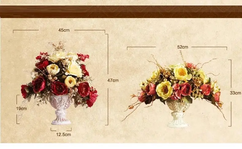 Золотые вазоны Ozdobne Florero Decoracion садовые керамические Teraryum ВАСО де Флор аксессуары современные украшения дома ваза для цветов