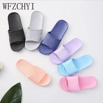 

Home Slippers Lovers New Indoor Slippers for unisex In Bathroom Sandals indoor non-slip home light EVA bathroom shower shoes