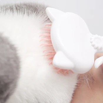 

pet hair massage brush Pet Dog Cat Grooming Cleaning Deshedding Hair remover Massage Brush Animal supplies Cat Accessoies