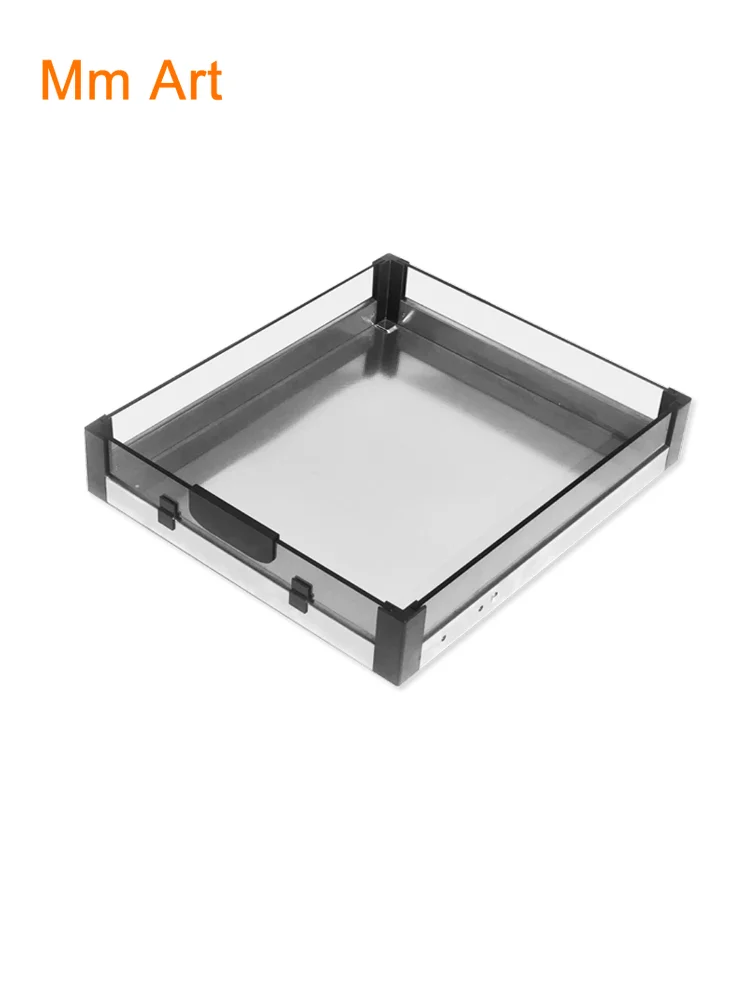 304 Stainless Steel Kitchen Basket Cabinet Partition Drawer Style Rack