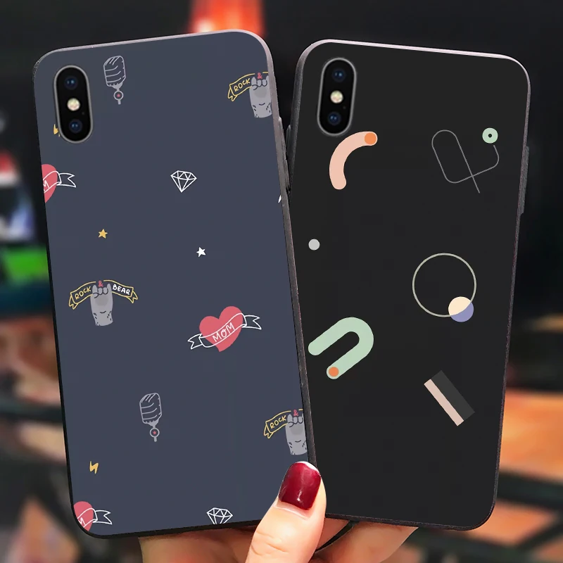 fun cute Cover Coque Case for Huawei P30 Pro P20 P10 mate 30 20 10 Y9 Y7 Phone Bag For Honor 9 8 Lite Nova 5i 5t 4 2019 | Мобильные