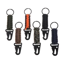 Парашютный шнур брелок Скалолазание Карабин Кемпинг Открытый инструмент выживания